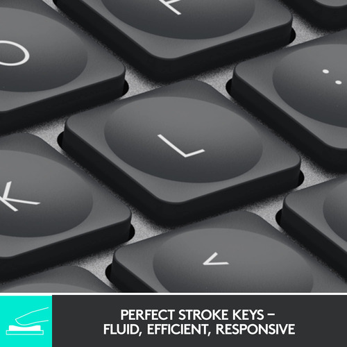 Teclado Logitech Mx Keys Mini Inalámbrico Iluminado Grafito