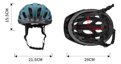Capacete De Segurança De Ciclismo Ultraleve Com Luz Traseira