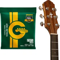 Comprar Groove Gfp3 Full Pack .010 - .050 - Encordoamento P\u002F Violão