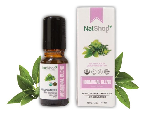 Hormonal Blend Roll On Relajante Aromaterapia 10 Ml Natshop