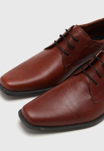 Zapato Hombre Cuero Acordonado De Vestir Ruta 21