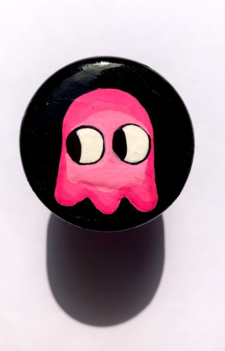 Imagem 4 de 10 de Kit Gancho Parede Pendurador Cabideiro Pac Man Pintado A Mão