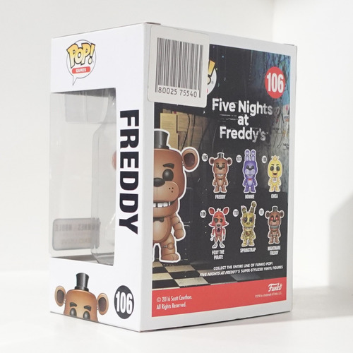 Funko Pop! Five Nights At Freddy's - Freddy 106 Flocked (Usado)