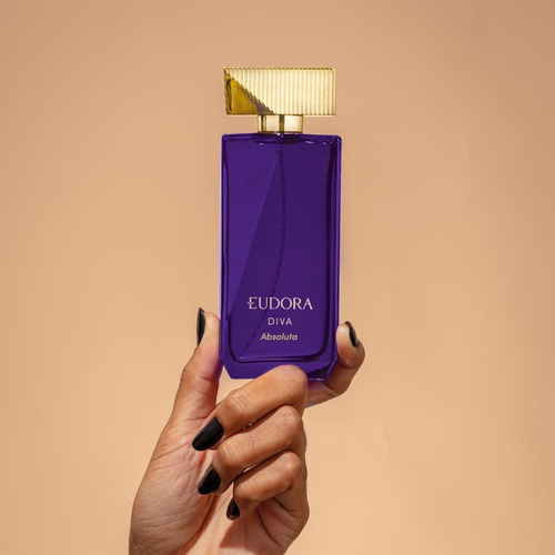Presente Dia Das Mães Eudora Diva Absoluta: Colônia 100ml + Loção Corporal 200ml + Caixa Presenteável