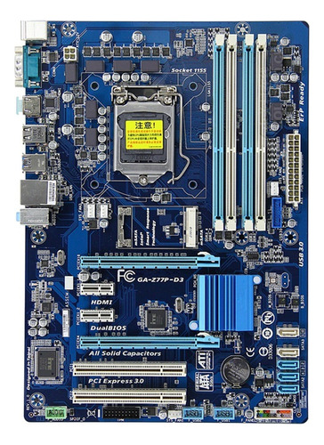 Placa Madre Para Intel Lga 1155 I3, I5, I7, Xeon E3 2da Gen.