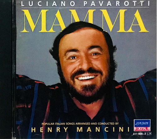 Luciano Pavarotti, Henry Mancini Mamma Cd Importado Seminuev