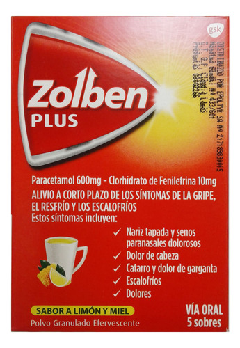 Zolben Plus X 5 Sobres