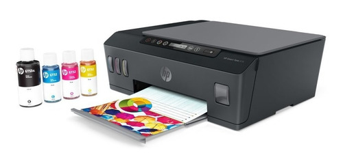 Impresora Multifuncion Hp Smart Tank 515 Continuo Color Wifi Color Negro