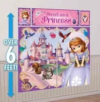 Comprar Princesa Sofia Decoracion Pared 1.65x1.85 Fiestas Infantiles