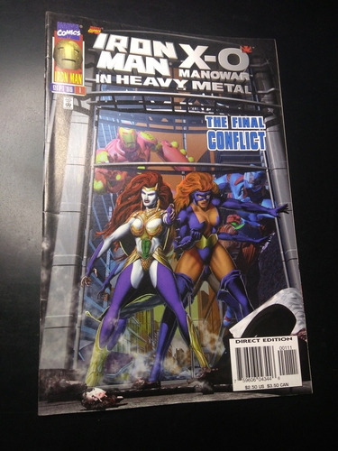 Iron Man X-o Manowar #1 Part 2 Marvel Comics En Ingles 