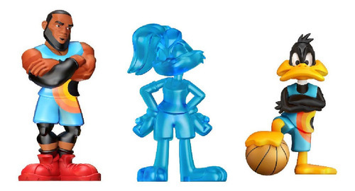 Figura space jam power up s1 5 cm Lebron Lola Bunny Daffy Du