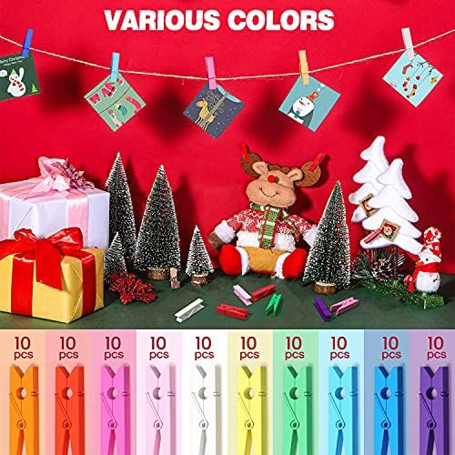 Mini Pinzas De Ropa Para Fotos, Pequeñas Pinzas De Colores,