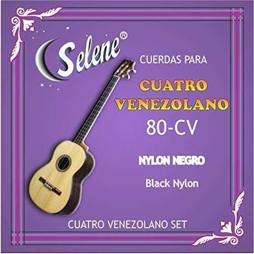 Cuerdas Cuatro Venezolano Modelo 80cv (juego Completo) ...