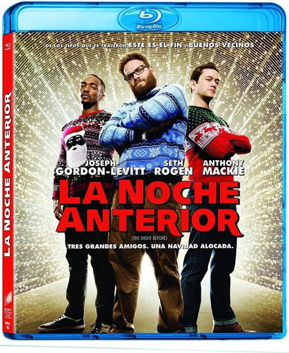 La Noche Anterior Joseph Gordon-levitt Pelicula Blu-ray 