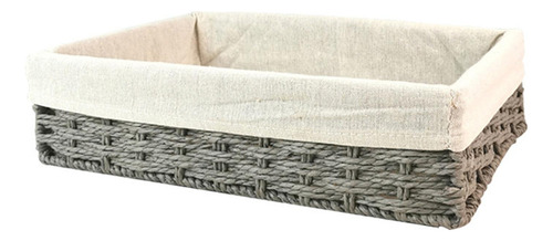 Cestas De Almacenamiento De Mimbre Para Una Gris M