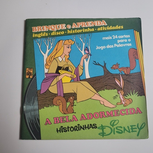 Disco Historinhas Disney - A Bela Adormecida- Abril Cultural
