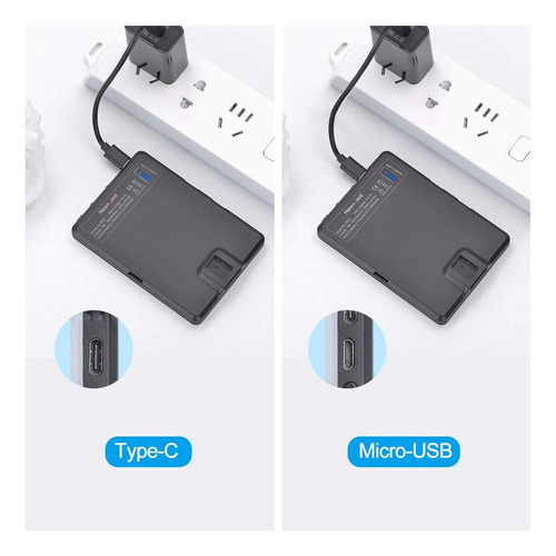 Newmowa 60 Led Luz De Videoconferencia Recargable De Alta Y