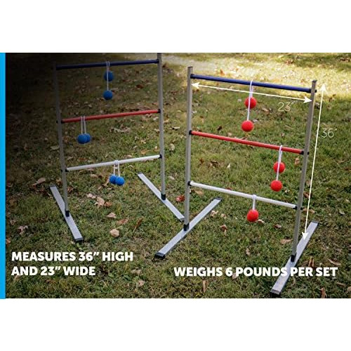 Triumph Premium Ladder Toss Outdoor Game Set 6 Soft Bol...