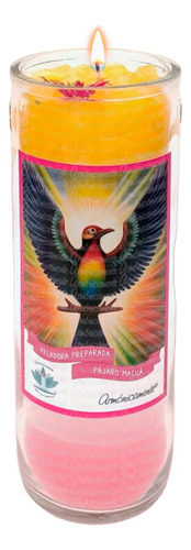 Veladora Pajaro Macua - Amor, Éxito Abundancia, Buena Suerte