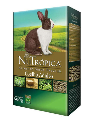 Ração Nutrópica Coelho Adulto 500g