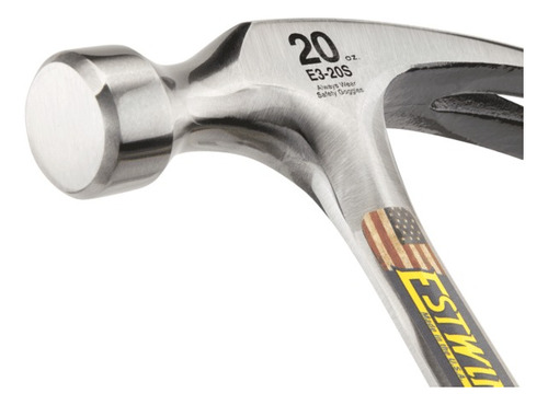 Martillo Estwing De Uña 20oz (e3-20s) C/funda De Vaqueta