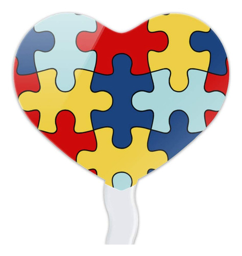 Jgo 6 Pzas Rompecabezas Con Diseño De Corazón Amor Y Diversi