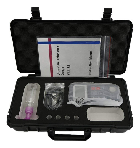 Medidor De Espesor Ultrasónico, Rango De Medición 1.2-230mm