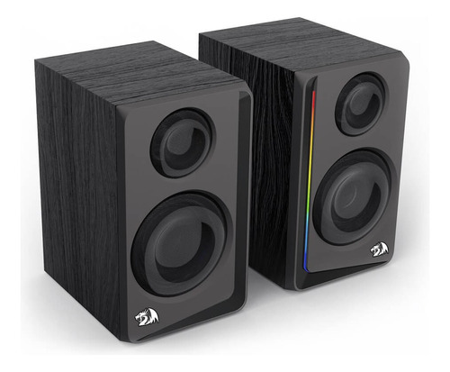 Altavoz LED Bluetooth 5.0 Redragon Andante Gs812, 2 unidades de 10 W, color negro, 110 V/220 V