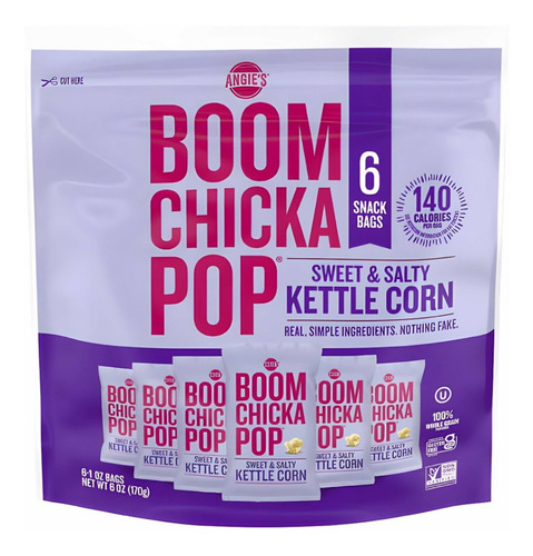 Angies Boom Chicka Pop Pipoca Doce E Salgada