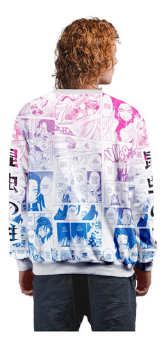 Moletom Blusa Shinobu Kocho Hashira Inseto Colors Gc Ref0886
