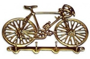 Llavero De Bronce  Bicicleta................ Ab Brass 