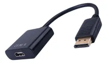 Comprar Stock! Cable Adaptador Display Port Dp A Hdmi Color Negro