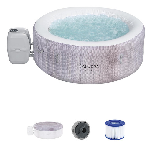 Bestway Saluspa Cancún Bañera De Hidromasaje Inflable