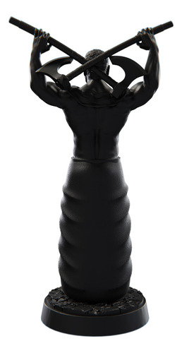 Estátua Xangô Imagem Umbanda Candomblé Orixá Cor Cor Aurum Noctis