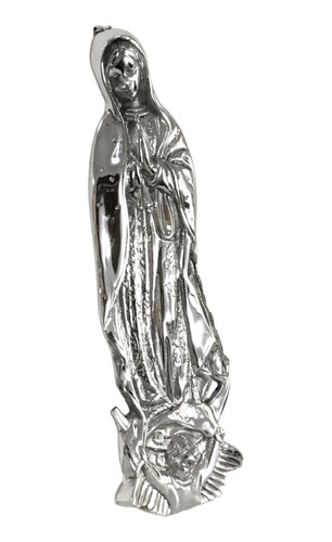 Virgen De Guadalupe Estilizada Para Colgar Pewter