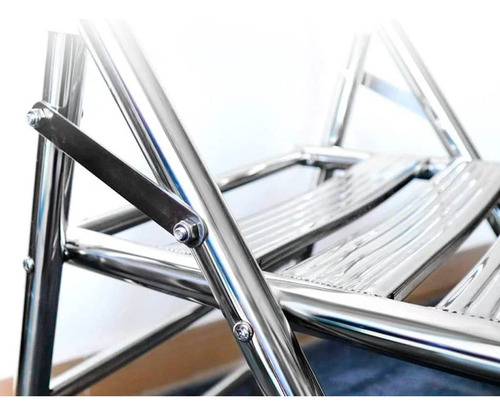 Silla Plegable De Aluminio Apta Exterior Barbacoas