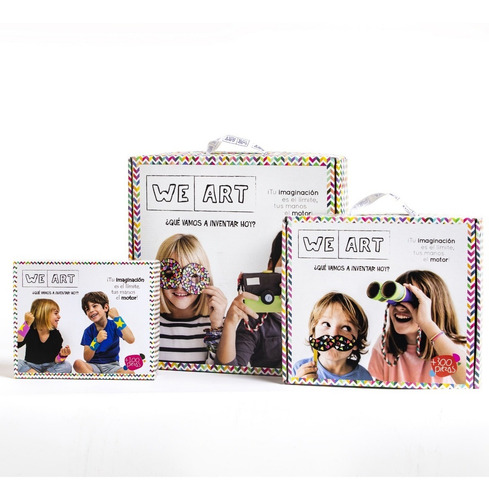 Imagen 5 de 5 de Kit De Manualidades Para Niños - Caja Pequeña - We Art