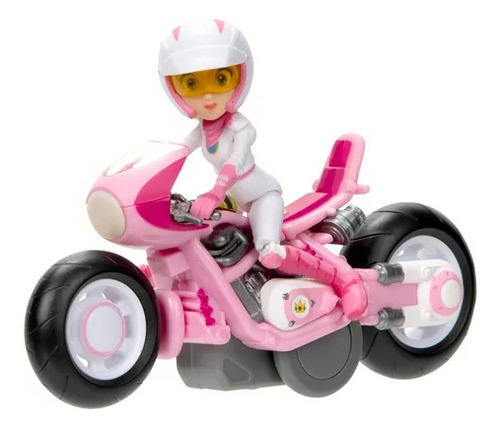 Super Mario Bros Movie Pelicula Moto Vehiculo Peach Y Figura