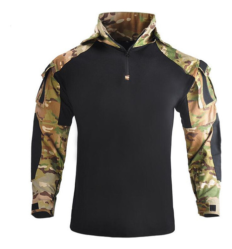 Camisa Táctica Para Hombre, Camuflaje Militar, Camuflaje Mil