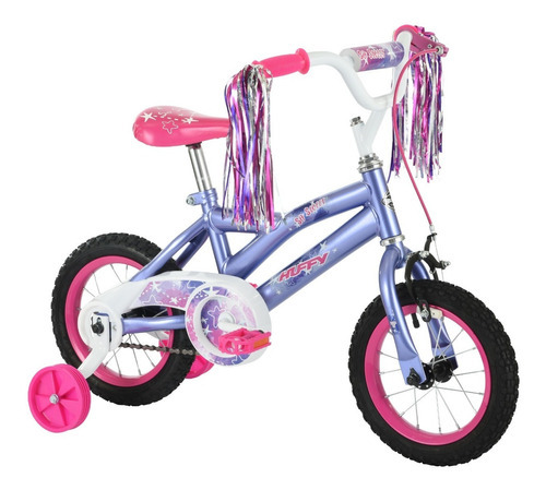 Huffy - Bicicleta So Sweet 12 Girls 22250y Rosado Color Violeta Tamaño del cuadro 12