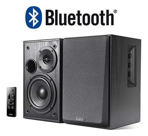Parlantes Edifier 2.0 R1580mb Bluetooth Control Remoto Negro
