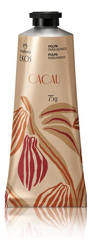 Pulpa Hidratante De Manos Ekos Cacao Natura 75gr Cacao