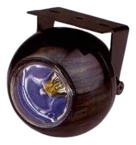 Faro Auxiliar Azul Metal Negro 69x76mm Par 12v 55w Sirius