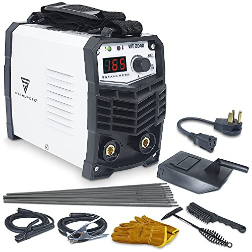 Kit De Máquina De Soldar Mma Inverter Arc 165a 110/220...