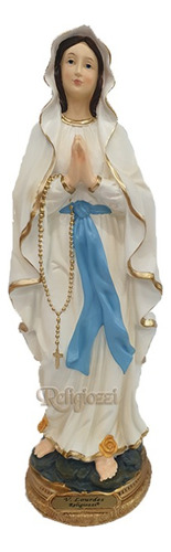 Virgen De Lourdes 40 Cm Poliresina  530-33418  Religiozzi