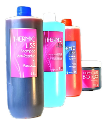 Pack 2 Lts Alisado Thermicliss ® + Shampoo Antiresiduo ®