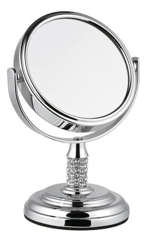 Espejo Cromado Doble Faz - Aumento X3 - 7,62cm