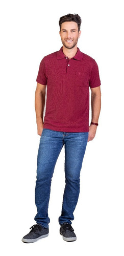 Camisa Pólo Com Bolso Masculina - Ref. 7629