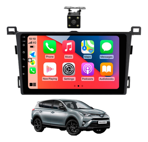 Estereo Toyota Rav4 2013-2018 Carplay Android Auto 4+64gb