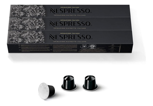 30 Cápsulas De Café Nespresso Original Ispirazione Ristretto